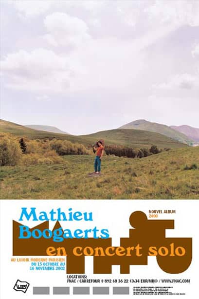 Mathieu Boogaerts en concert solo (2000)